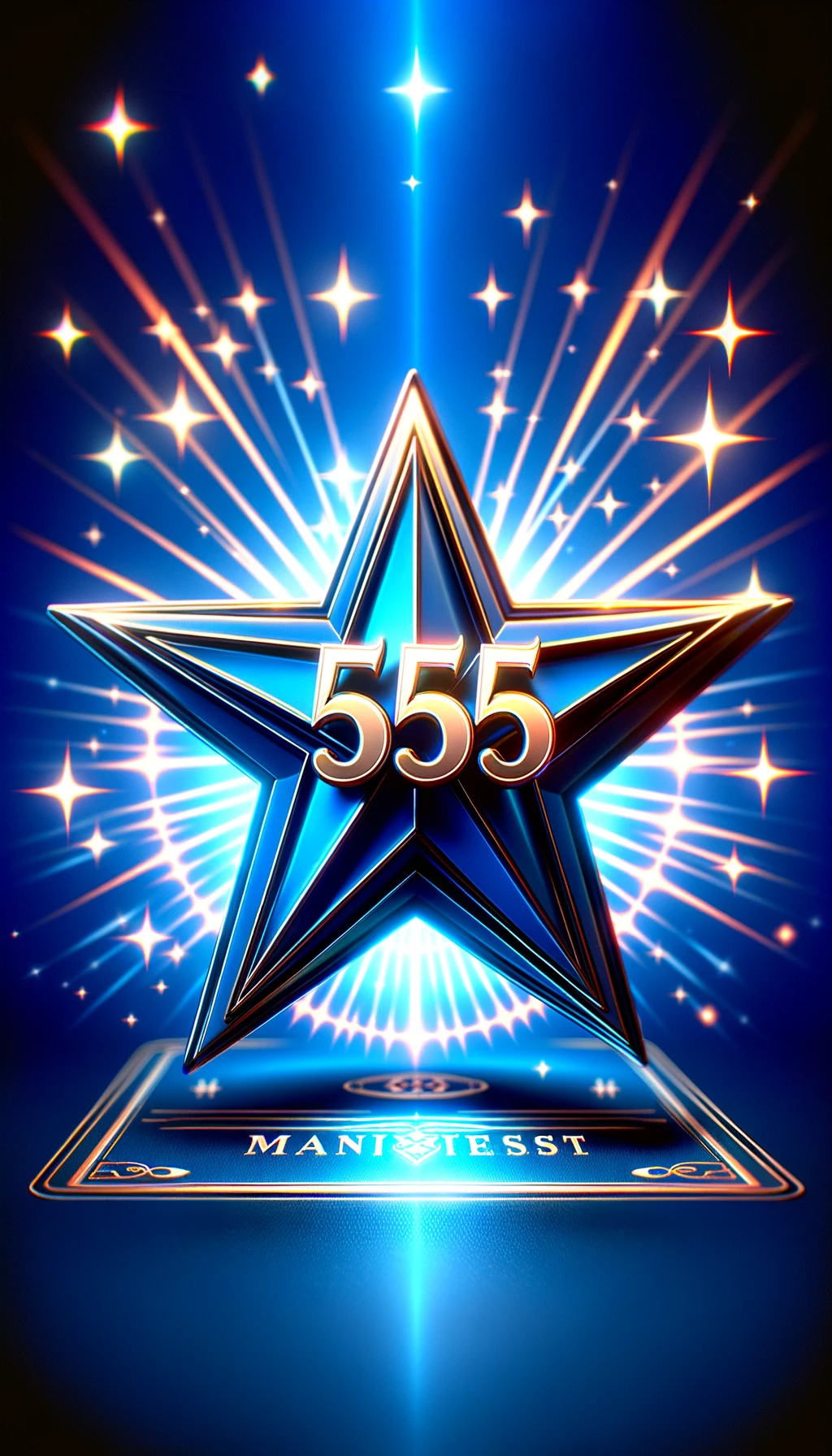 555 Manifest Kutlama Kartı
