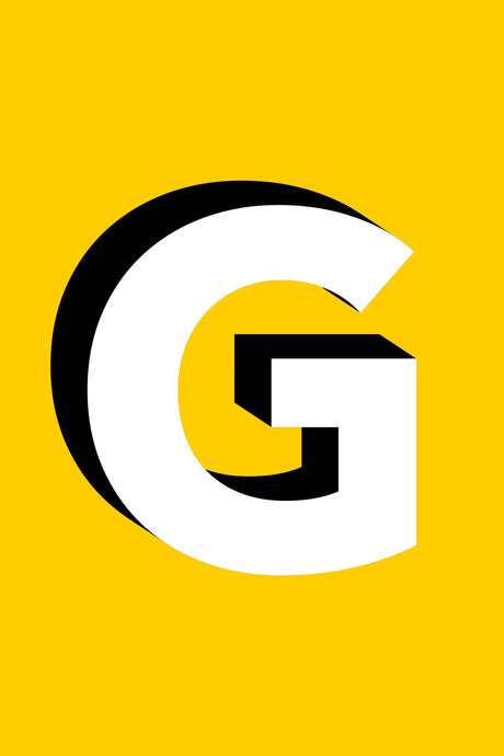 g harfi, kutlama kartı