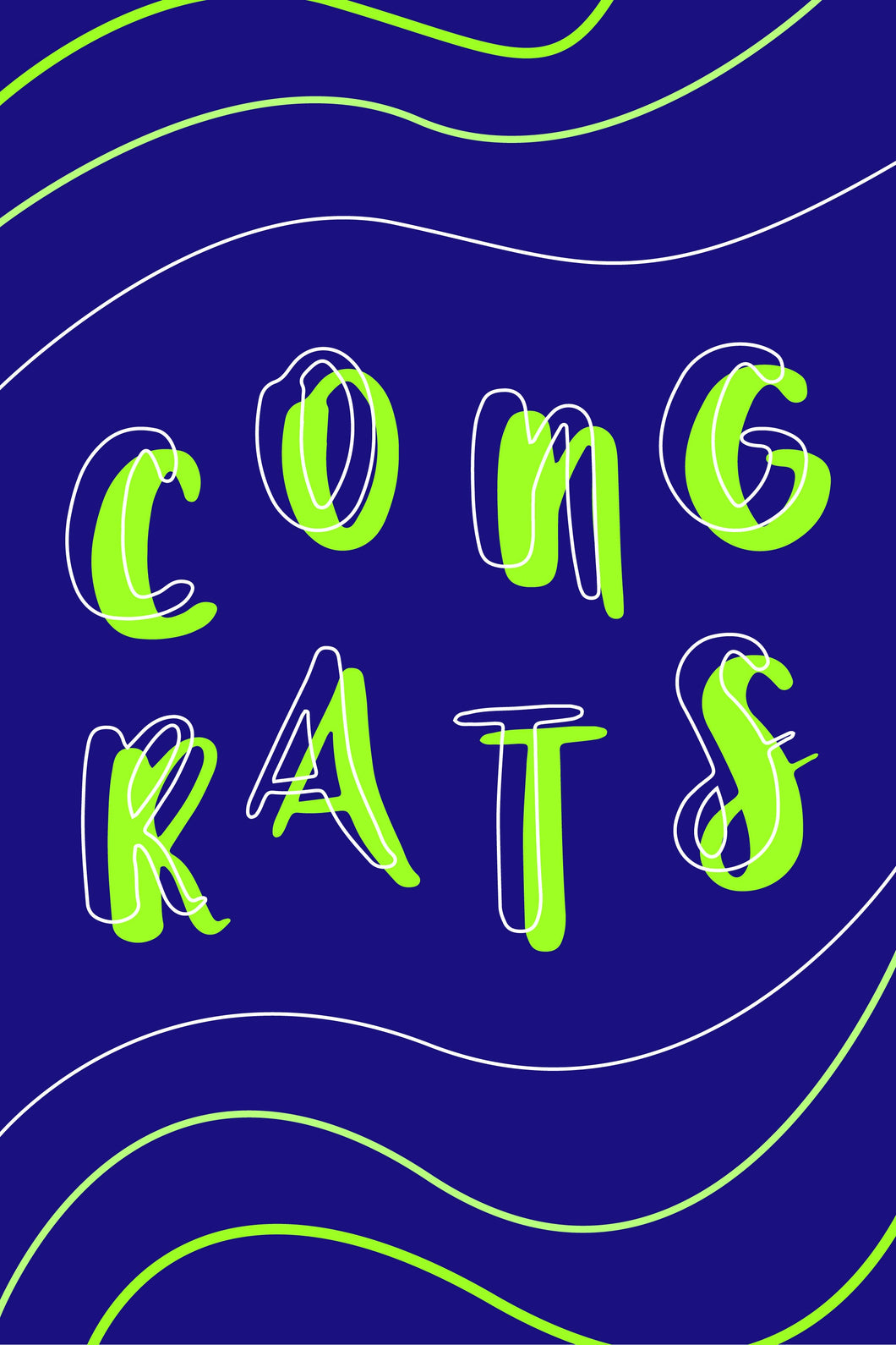 Congrats Kutlama Kartı