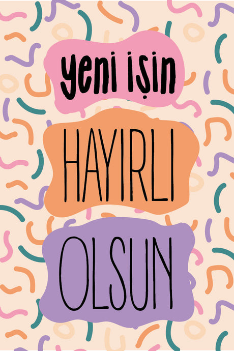 yeni iş, tebrikler, dijital hediye, hızlı hediye